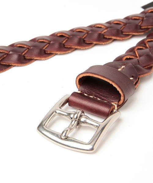 BEAMS PLUS（ビームスプラス）の「ARTS & CRAFTS / OILED MESH BELT（ベルト・メンズ・ブラック/ブラウン・36inch/34inch/32inch/30inch）」の4枚目の写真