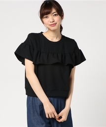 Honeys | 胸フリルプルオーバー(Tシャツ/カットソー)