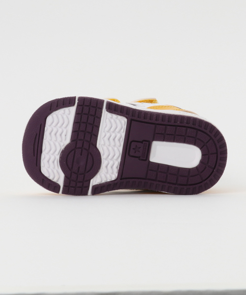 CONVERSE（コンバース）の「ベビー キッズ コンバース ウエポン ハイカット CONVERSE BABY WEAPON HI 32619840/32619842（スニーカー・キッズ・ホワイト/イエロー・13cm/14cm/15cm/12cm）」の3枚目の写真