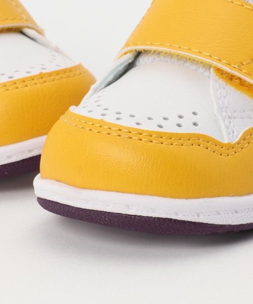 CONVERSE（コンバース）の「ベビー キッズ コンバース ウエポン ハイカット CONVERSE BABY WEAPON HI 32619840/32619842（スニーカー・キッズ・ホワイト/イエロー・13cm/14cm/15cm/12cm）」の6枚目の写真