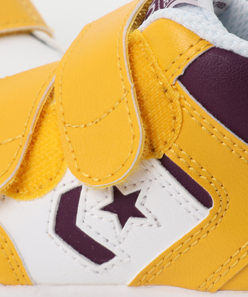 CONVERSE（コンバース）の「ベビー キッズ コンバース ウエポン ハイカット CONVERSE BABY WEAPON HI 32619840/32619842（スニーカー・キッズ・ホワイト/イエロー・13cm/14cm/15cm/12cm）」の7枚目の写真