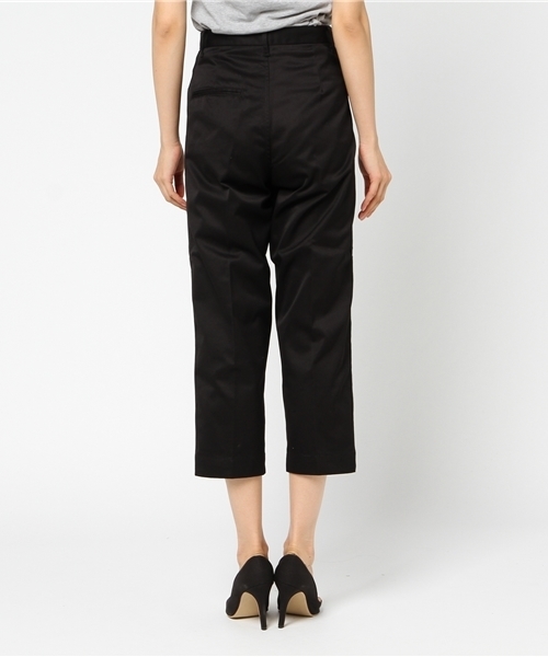 Lugnoncure（ルノンキュール）の「Ｔ／Ｃツイル　センタープレスベイカーパンツ（その他パンツ・レディース・ブラック/ベージュ/ネイビー/カーキ・SMALL/MEDIUM/LARGE）」の6枚目の写真