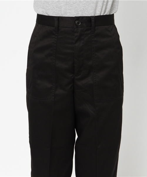 Lugnoncure（ルノンキュール）の「Ｔ／Ｃツイル　センタープレスベイカーパンツ（その他パンツ・レディース・ブラック/ベージュ/ネイビー/カーキ・SMALL/MEDIUM/LARGE）」の7枚目の写真