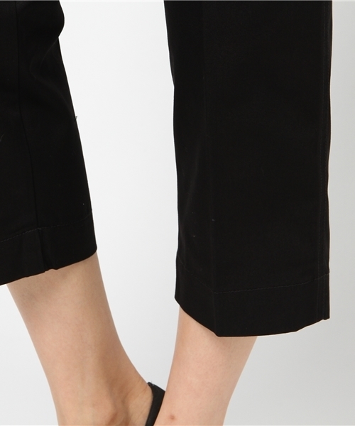 Lugnoncure（ルノンキュール）の「Ｔ／Ｃツイル　センタープレスベイカーパンツ（その他パンツ・レディース・ブラック/ベージュ/ネイビー/カーキ・SMALL/MEDIUM/LARGE）」の10枚目の写真