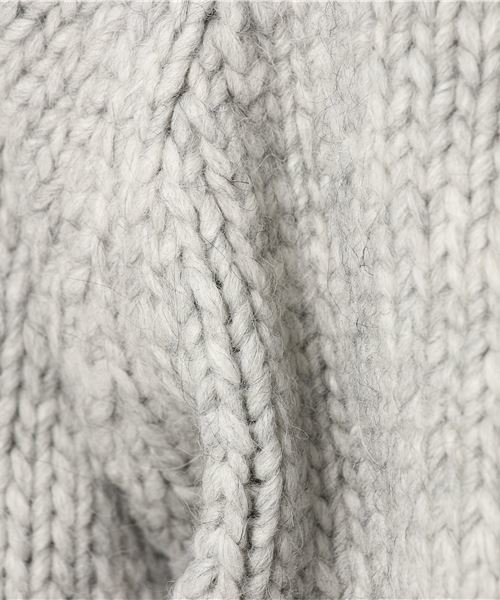 SHIPS Days(シップスデイズ)の「SHIPS Days: ハンド ニット カーディガン(カーディガン/ボレロ・レディース・グレー/サックスブルー・ONE SIZE)」の4枚目の写真