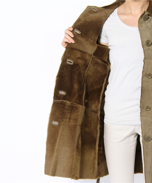 martinique(マルティニーク)の「OWEN BARRY / ムートンコート(その他アウター・レディース・ベージュ系その他・1/2)」の10枚目の写真