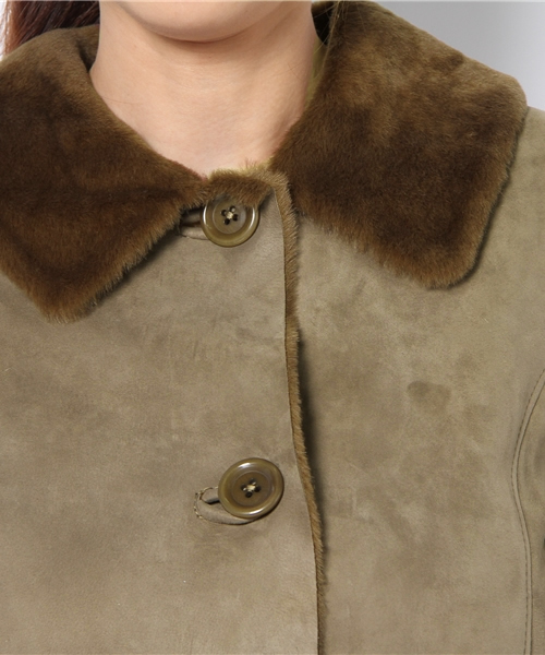 martinique(マルティニーク)の「OWEN BARRY / ムートンコート(その他アウター・レディース・ベージュ系その他・1/2)」の11枚目の写真