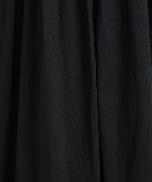 BEAUTY&YOUTH UNITED ARROWS（ビューティーアンドユースユナイテッドアローズ）の「BY∴ コットンボイル カシュクールワンピース -2WAY/手洗い可能- о（ワンピース・レディース・ブラック/ベージュ/イエロー・FREE）」の16枚目の写真