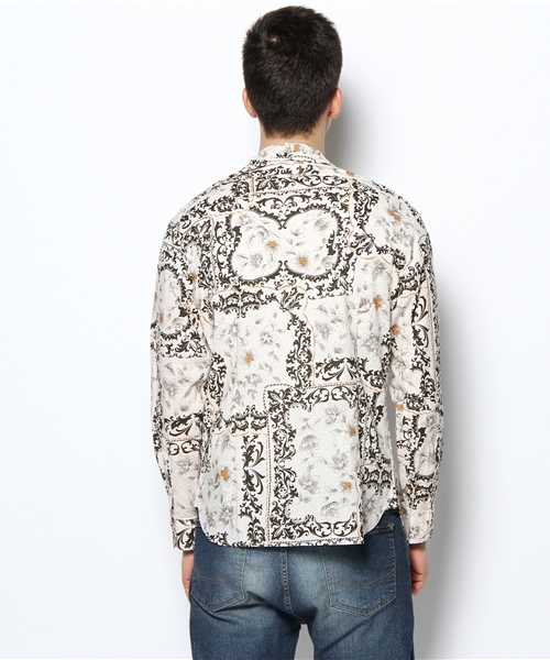 BEAMS LIGHTS Men's（ビームスライツ メンズ）の「BEAMS LIGHTS / 柄ボタンダウンシャツ（シャツ/ブラウス・メンズ・ブラウン/イエロー・SMALL/MEDIUM/LARGE/X-LARGE）」の5枚目の写真