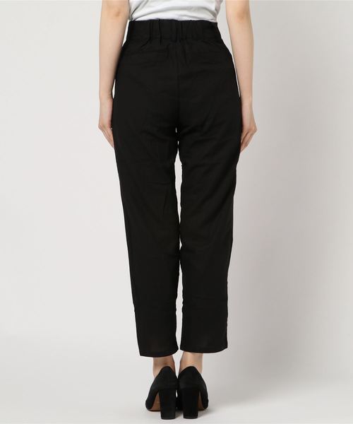 KOBE LETTUCE（コウベレタス）の「コットンテーパードアンクル丈イージーパンツ/レディース/ボトムス[M2181]神戸レタス（その他パンツ・レディース・ブラック/ベージュ/オフホワイト/ピンク/グリーン/キャメル/イエロー系その他・FREE）」の9枚目の写真