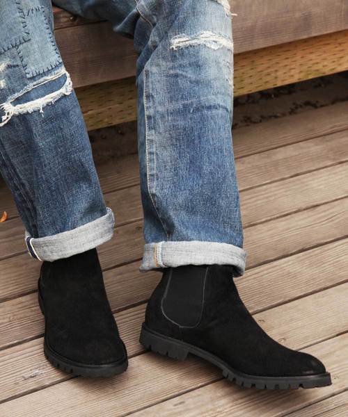 MR.OLIVE（ミスターオリーブ）の「WATER PROOF GOAT SUEDE LEATHER / VIBRAM TANK SOLE