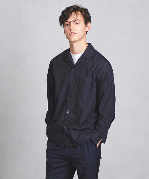 UNITED ARROWS(ユナイテッドアローズ)の「UAST オープンカラー シャツ ◆(シャツ/ブラウス・メンズ・コバルトブルー/ネイビー/ケリー・L/XL/S/M)」の1枚目の写真