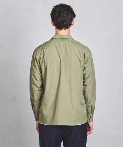 UNITED ARROWS(ユナイテッドアローズ)の「UAST オープンカラー シャツ ◆(シャツ/ブラウス・メンズ・コバルトブルー/ネイビー/ケリー・L/XL/S/M)」の4枚目の写真