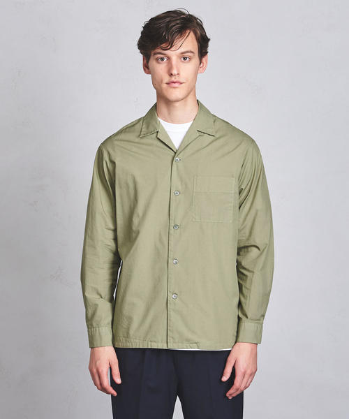 UNITED ARROWS(ユナイテッドアローズ)の「UAST オープンカラー シャツ ◆(シャツ/ブラウス・メンズ・コバルトブルー/ネイビー/ケリー・L/XL/S/M)」の5枚目の写真