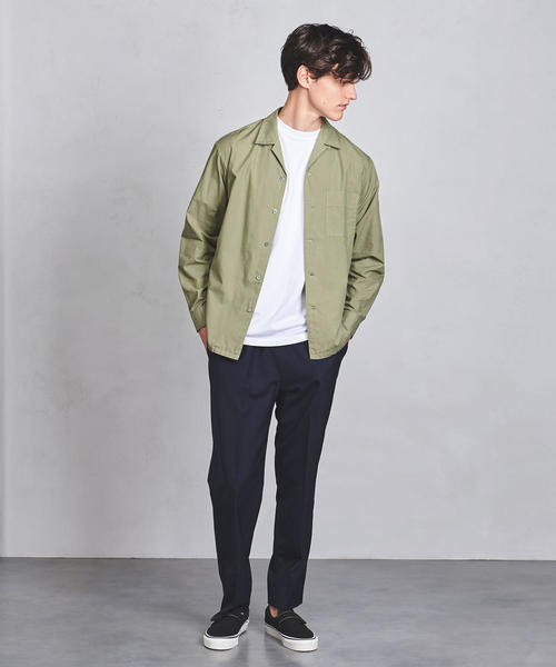 UNITED ARROWS(ユナイテッドアローズ)の「UAST オープンカラー シャツ ◆(シャツ/ブラウス・メンズ・コバルトブルー/ネイビー/ケリー・L/XL/S/M)」の7枚目の写真