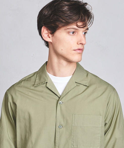 UNITED ARROWS(ユナイテッドアローズ)の「UAST オープンカラー シャツ ◆(シャツ/ブラウス・メンズ・コバルトブルー/ネイビー/ケリー・L/XL/S/M)」の8枚目の写真