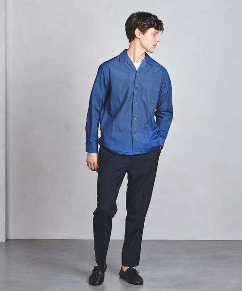 UNITED ARROWS(ユナイテッドアローズ)の「UAST オープンカラー シャツ ◆(シャツ/ブラウス・メンズ・コバルトブルー/ネイビー/ケリー・L/XL/S/M)」の15枚目の写真