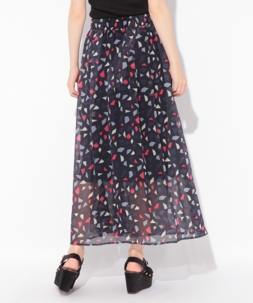 Heather（ヘザー）の「キカガラ／マキシスカート　807836（スカート・レディース・ネイビー/パープル・FREE）」の9枚目の写真