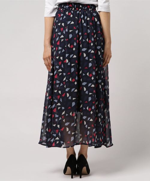 Heather（ヘザー）の「キカガラ／マキシスカート　807836（スカート・レディース・ネイビー/パープル・FREE）」の4枚目の写真