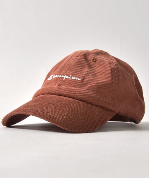 Champion（チャンピオン）の「Champion×SHIPS: 別注 6パネル コーデュロイ キャップ□（キャップ・メンズ・ブラック/ダークオレンジ/オフホワイト・ONE SIZE）」の5枚目の写真