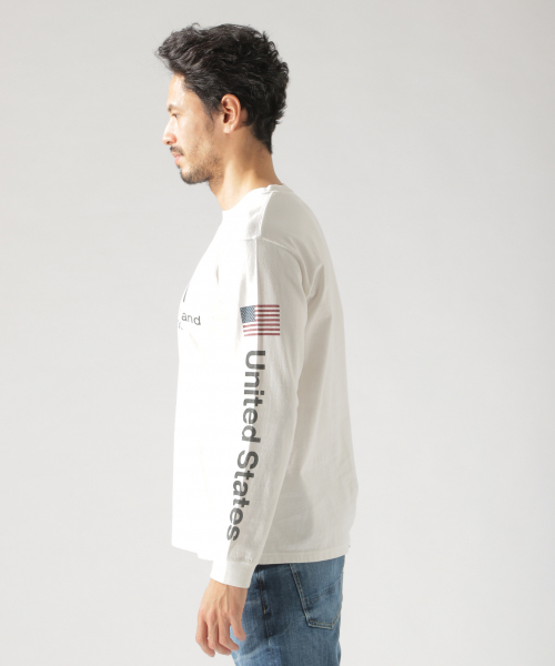 NASA（ナサ）の「【NASA】プリントＬＳＴ（Tシャツ/カットソー・メンズ・ブルー/ネイビー/ホワイト・SMALL/MEDIUM/LARGE）」の21枚目の写真