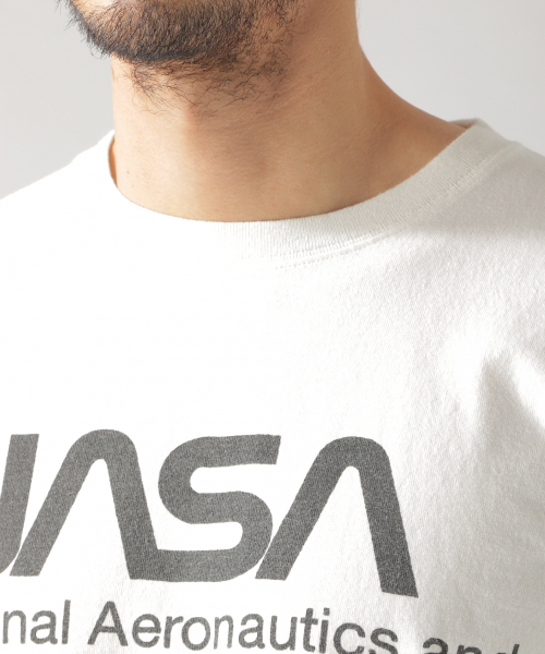 NASA（ナサ）の「【NASA】プリントＬＳＴ（Tシャツ/カットソー・メンズ・ブルー/ネイビー/ホワイト・SMALL/MEDIUM/LARGE）」の19枚目の写真