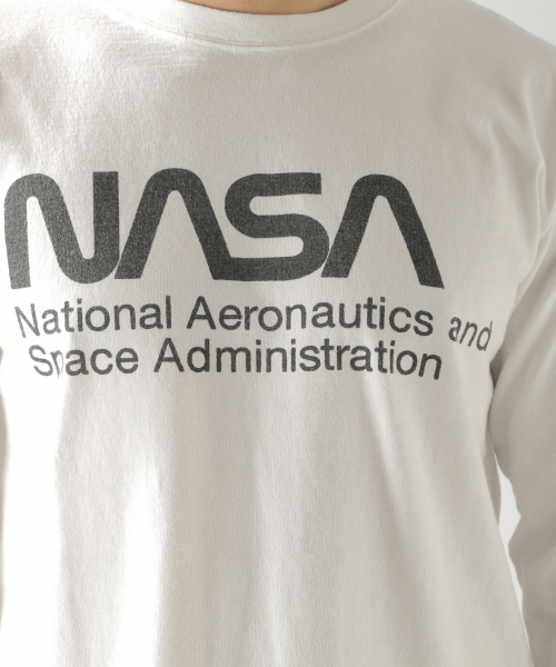 NASA（ナサ）の「【NASA】プリントＬＳＴ（Tシャツ/カットソー・メンズ・ブルー/ネイビー/ホワイト・SMALL/MEDIUM/LARGE）」の17枚目の写真