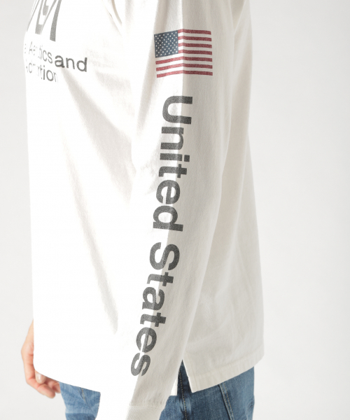 NASA（ナサ）の「【NASA】プリントＬＳＴ（Tシャツ/カットソー・メンズ・ブルー/ネイビー/ホワイト・SMALL/MEDIUM/LARGE）」の16枚目の写真