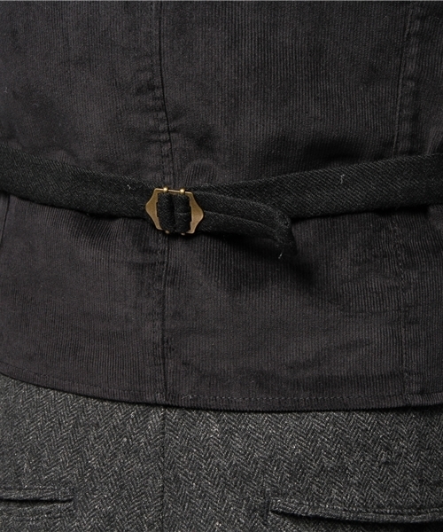 JOURNAL STANDARD relume（ジャーナルスタンダード　レリューム）の「シェットランドコンビウールベスト（ベスト・メンズ・ネイビー/ブラック/チャコールグレー・LARGE/MEDIUM/SMALL）」の11枚目の写真