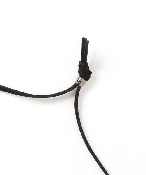 WEGO(ウィゴー)の「WEGO/レザースティックネックレス(ネックレス・メンズ・ブラウン/ブラック・FREE)」の3枚目の写真
