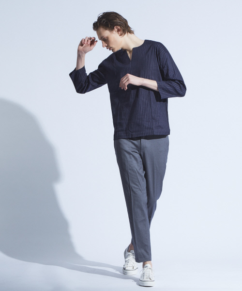ABAHOUSE(アバハウス)の「【Recency of Mine】36G Compact Silky ツイルパンツ(その他パンツ・メンズ・ベージュ/グレー・44/46/48/50)」の7枚目の写真