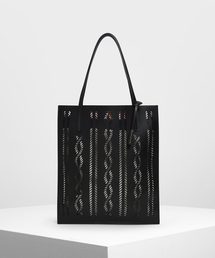 CHARLES & KEITH | セミシースルー トートバッグ / Semi See-through Tote Bag(トートバッグ)