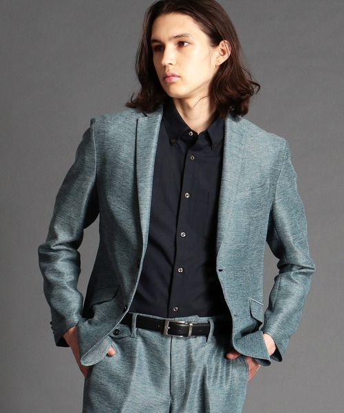 MONSIEUR NICOLE（ムッシュニコル）の「ウォッシャブルセットアップジャケット（テーラードジャケット・メンズ・ネイビー/ライトグレー/ベージュ/ブラック/グレイッシュブルー・X-LARGE/SMALL/MEDIUM/LARGE）」の5枚目の写真