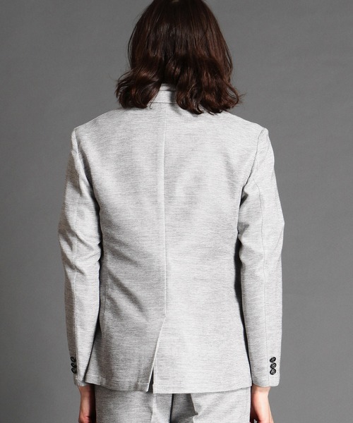 MONSIEUR NICOLE（ムッシュニコル）の「ウォッシャブルセットアップジャケット（テーラードジャケット・メンズ・ネイビー/ライトグレー/ベージュ/ブラック/グレイッシュブルー・X-LARGE/SMALL/MEDIUM/LARGE）」の7枚目の写真