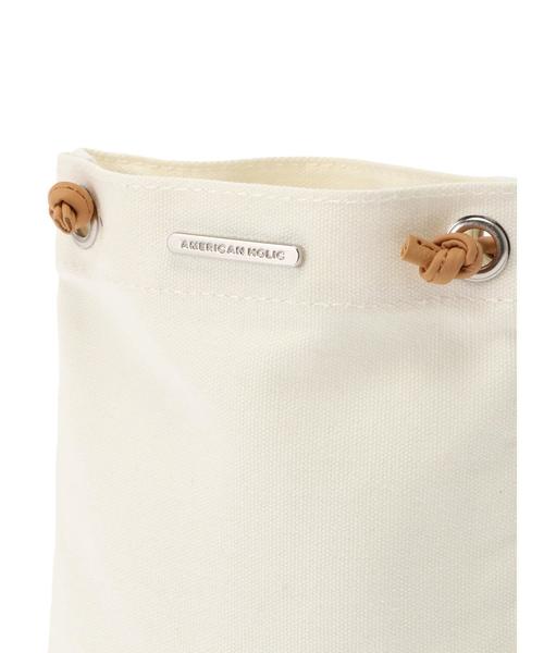 AMERICAN HOLIC（アメリカンホリック）の「キャンバスポシェット（ショルダーバッグ・レディース・オフホワイト・FREE）」の5枚目の写真