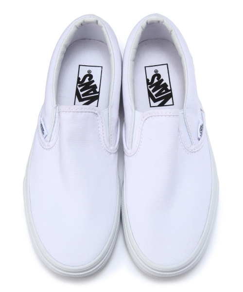 UNITED ARROWS（ユナイテッドアローズ）の「VANS CLASSIC SLIP-ON（ホワイト）スニーカー（スニーカー・レディース・ホワイト・4h/5h/5/6h/6）」の8枚目の写真
