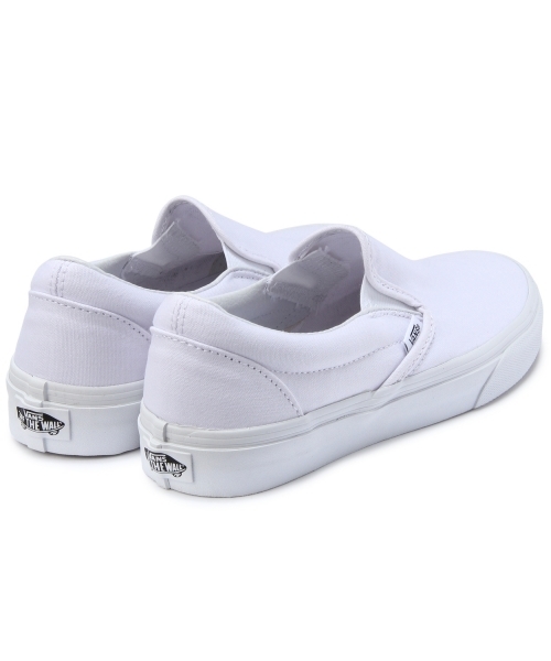 UNITED ARROWS（ユナイテッドアローズ）の「VANS CLASSIC SLIP-ON（ホワイト）スニーカー（スニーカー・レディース・ホワイト・4h/5h/5/6h/6）」の9枚目の写真