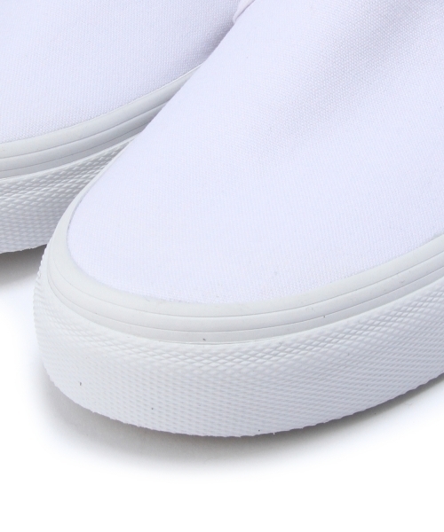 UNITED ARROWS（ユナイテッドアローズ）の「VANS CLASSIC SLIP-ON（ホワイト）スニーカー（スニーカー・レディース・ホワイト・4h/5h/5/6h/6）」の4枚目の写真