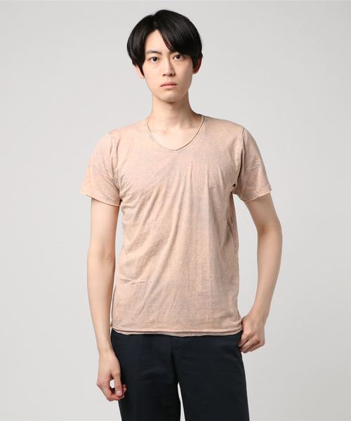 BEATJIVE(ビートジャイブ)の「ユーズド加工Tシャツ(Tシャツ/カットソー・メンズ・ブラック/ホワイト/ベージュ/ブルー/イエロー/レッド/グリーン・L/S/M)」の17枚目の写真