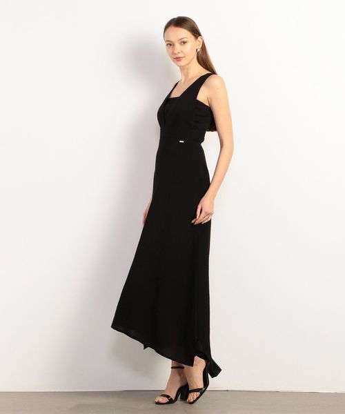 A Xアルマーニ エクスチェンジ Xアルマーニ ノースリーブ X Armani Exchange ワンピース ロングワンピース