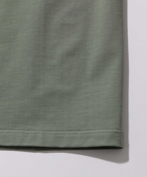 ADAM ET ROPE'(アダムエロペ)の「MICRO JERSEY T(Tシャツ/カットソー・メンズ・ライトグリーン/ホワイト系その他2/グリーン系その他3/ピンク系その他2・S/M/L)」の8枚目の写真