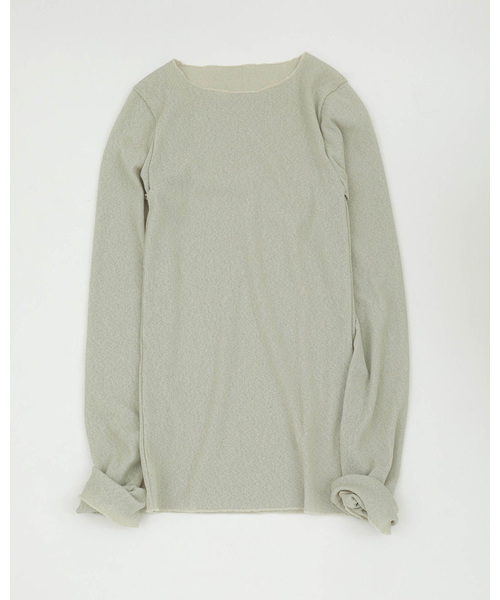 TODAYFUL（トゥデイフル）の「ドライタッチロングTシャツ（Tシャツ/カットソー・レディース・ホワイト/ブラウン/グリーン系その他・FREE）」の8枚目の写真