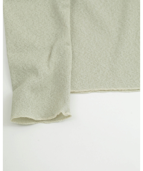 TODAYFUL（トゥデイフル）の「ドライタッチロングTシャツ（Tシャツ/カットソー・レディース・ホワイト/ブラウン/グリーン系その他・FREE）」の10枚目の写真