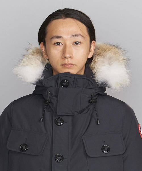 CANADA GOOSE（カナダグース）の「＜CANADA GOOSE（カナダグース）＞ RUSSELL PARKA/ラッセルパーカー（ダウンジャケット/コート・メンズ・ブラック/ネイビー・SMALL/MEDIUM/LARGE/X-LARGE）」の10枚目の写真