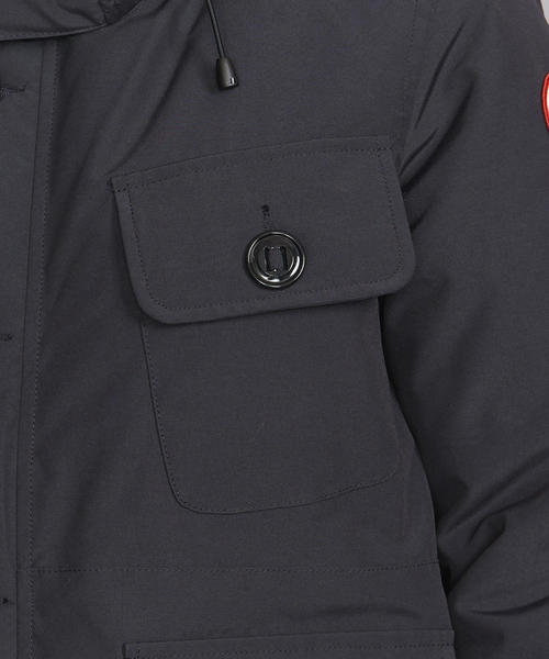 CANADA GOOSE（カナダグース）の「＜CANADA GOOSE（カナダグース）＞ RUSSELL PARKA/ラッセルパーカー（ダウンジャケット/コート・メンズ・ブラック/ネイビー・SMALL/MEDIUM/LARGE/X-LARGE）」の22枚目の写真