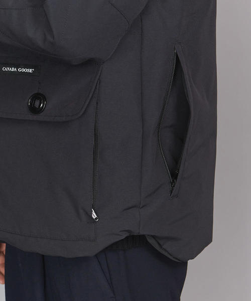 CANADA GOOSE（カナダグース）の「＜CANADA GOOSE（カナダグース）＞ RUSSELL PARKA/ラッセルパーカー（ダウンジャケット/コート・メンズ・ブラック/ネイビー・SMALL/MEDIUM/LARGE/X-LARGE）」の21枚目の写真