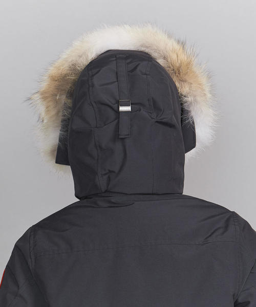 CANADA GOOSE（カナダグース）の「＜CANADA GOOSE（カナダグース）＞ RUSSELL PARKA/ラッセルパーカー（ダウンジャケット/コート・メンズ・ブラック/ネイビー・SMALL/MEDIUM/LARGE/X-LARGE）」の19枚目の写真