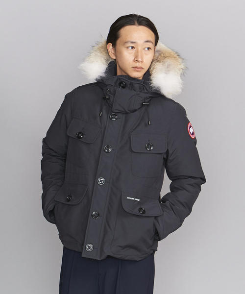 CANADA GOOSE（カナダグース）の「＜CANADA GOOSE（カナダグース）＞ RUSSELL PARKA/ラッセルパーカー（ダウンジャケット/コート・メンズ・ブラック/ネイビー・SMALL/MEDIUM/LARGE/X-LARGE）」の14枚目の写真
