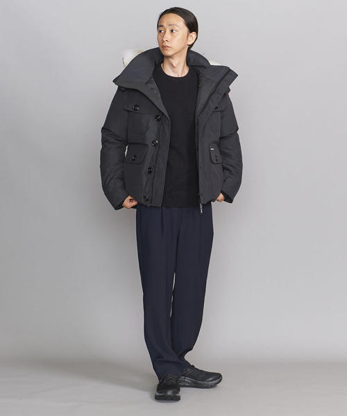 CANADA GOOSE（カナダグース）の「＜CANADA GOOSE（カナダグース）＞ RUSSELL PARKA/ラッセルパーカー（ダウンジャケット/コート・メンズ・ブラック/ネイビー・SMALL/MEDIUM/LARGE/X-LARGE）」の12枚目の写真
