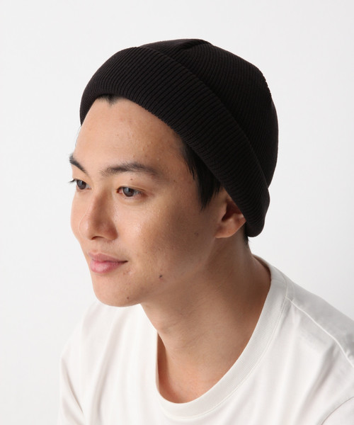 GLOBAL WORK（グローバルワーク）の「2WAYロールニットワッチ/845273（ニットキャップ/ビーニー・メンズ・ブラック/グレー/マスタード/ベージュ/ダークブラウン/ネイビー/ワインレッド・FREE）」の17枚目の写真